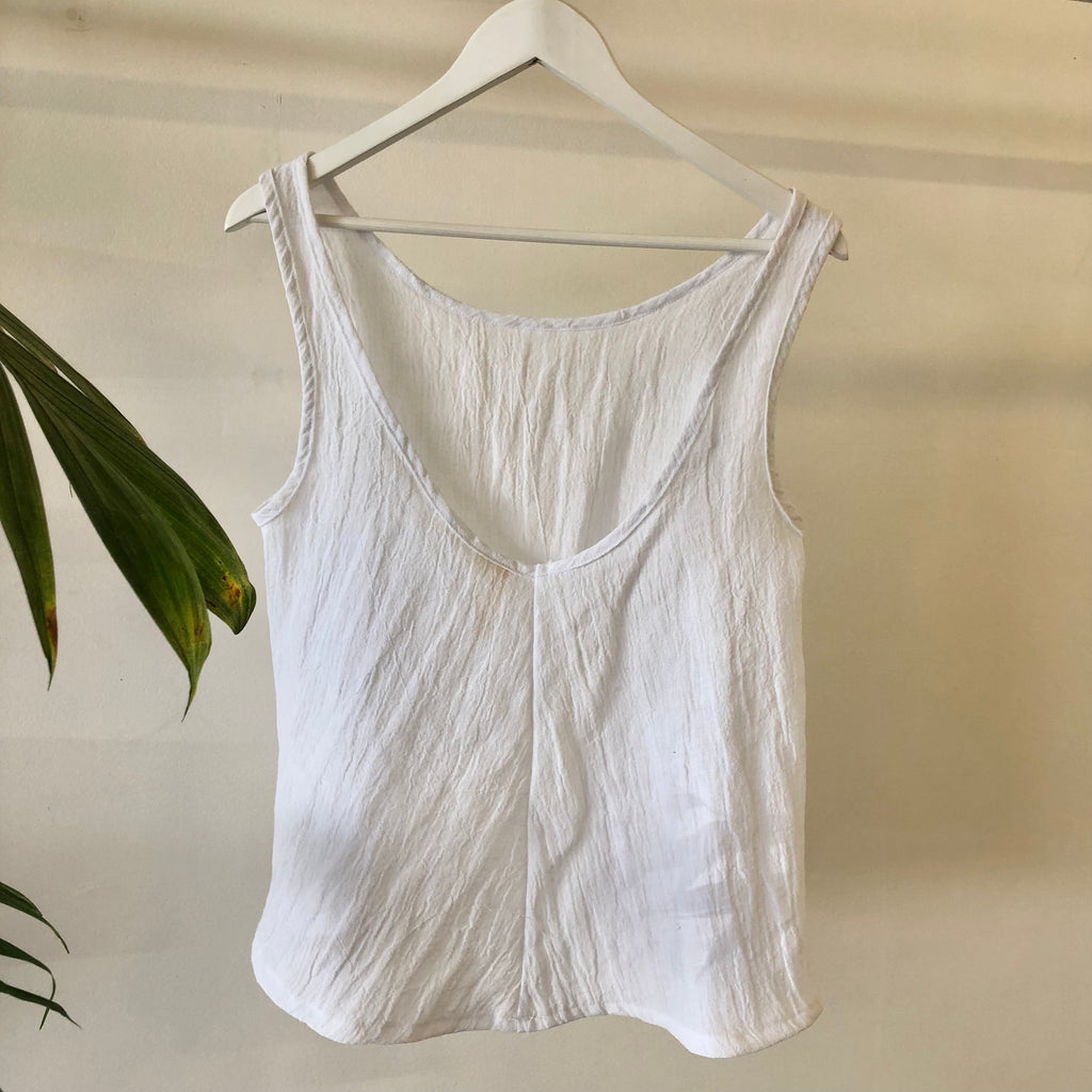 Bestfriend Tank - White